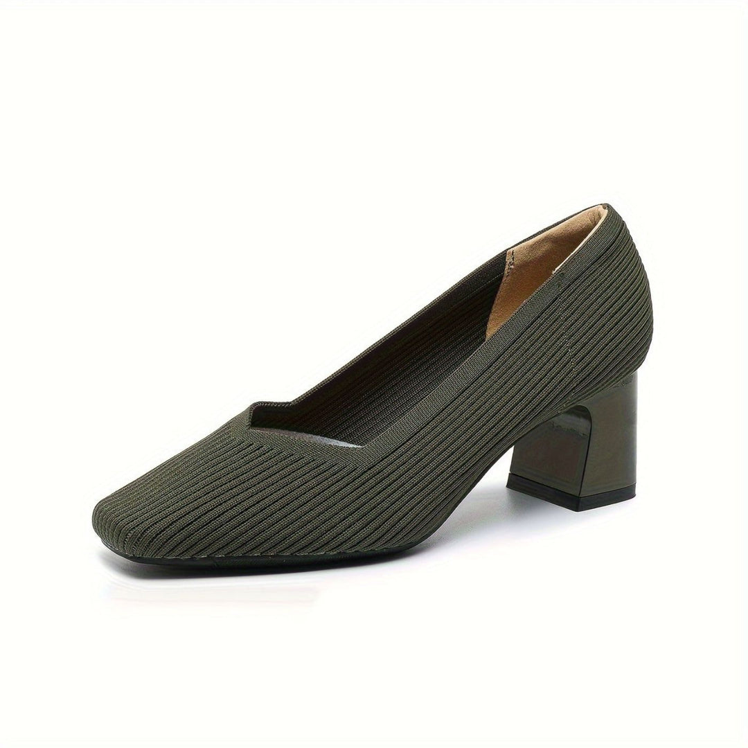 Linnea™- Komfortable Pumps med Blokkhæl