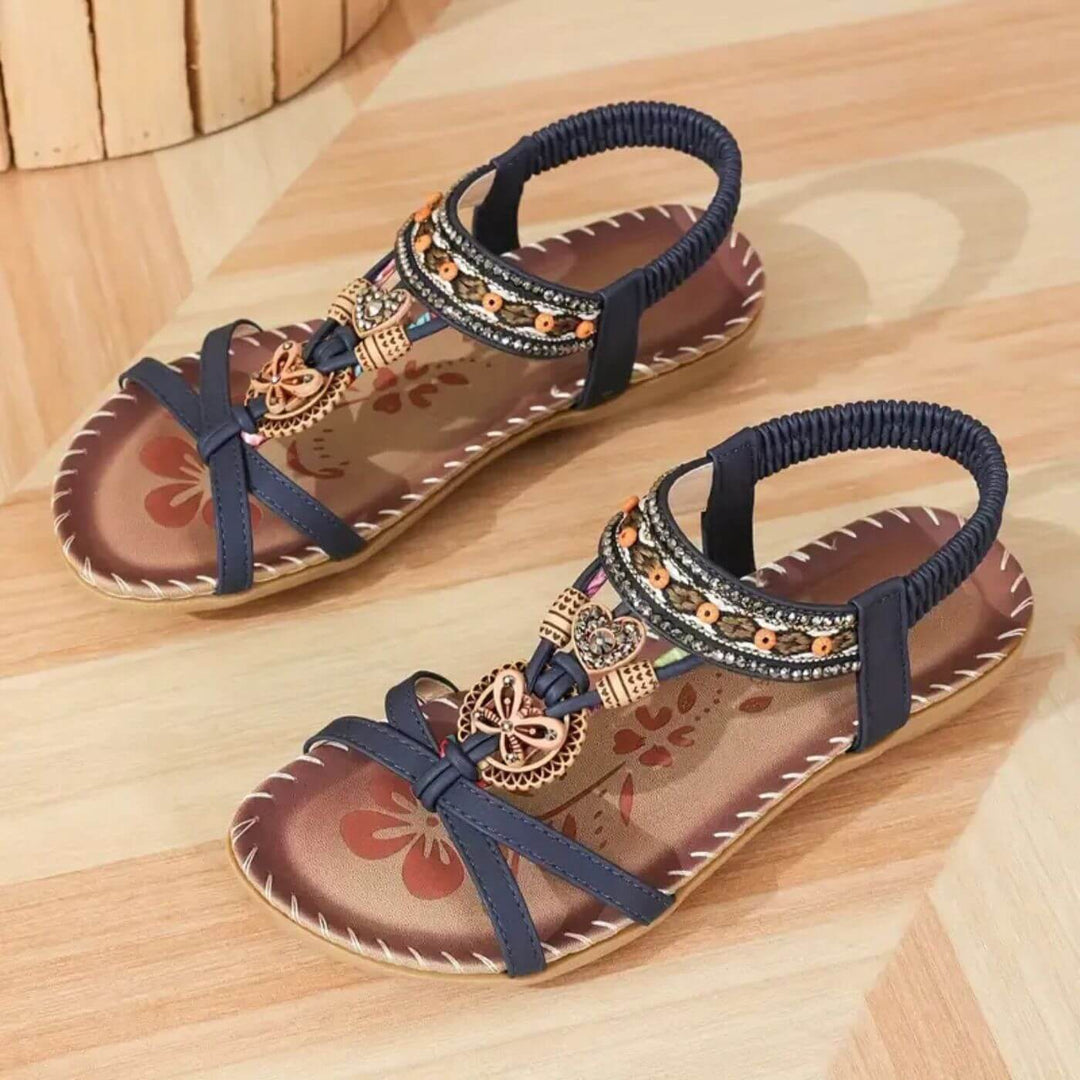 Lunella™ – Superkomfortable Bohemske Ortopediske Sandaler