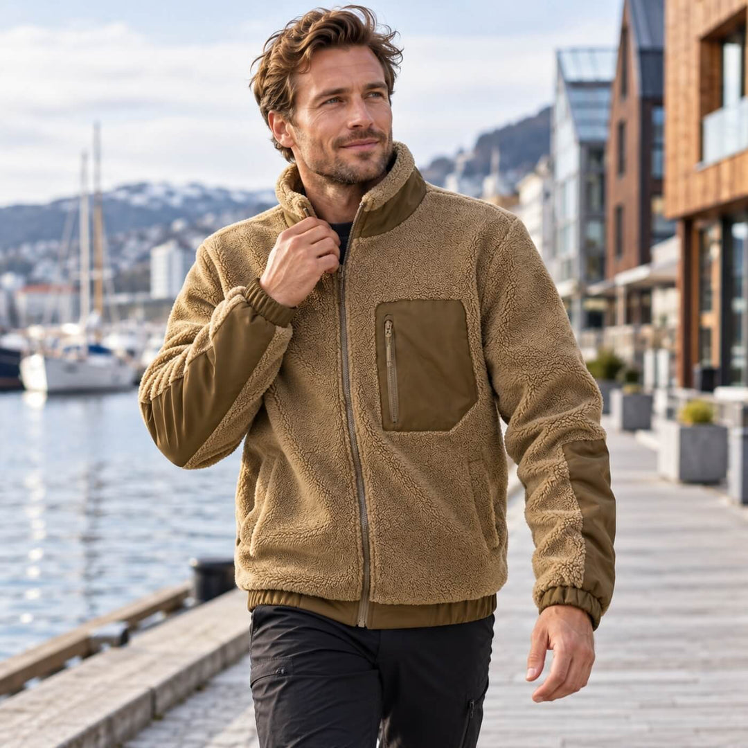 Magnus™ - Varm fleecejakke med høy krage