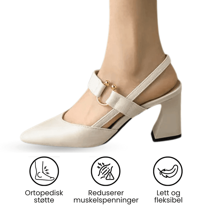Maja™ - Ortopediske Sandaler med Hæl