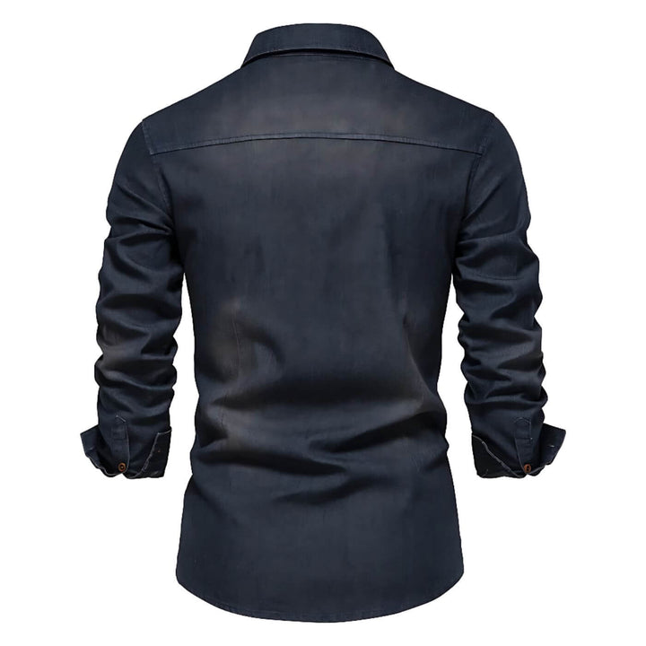 Malte™- Figursydd Denimskjorte