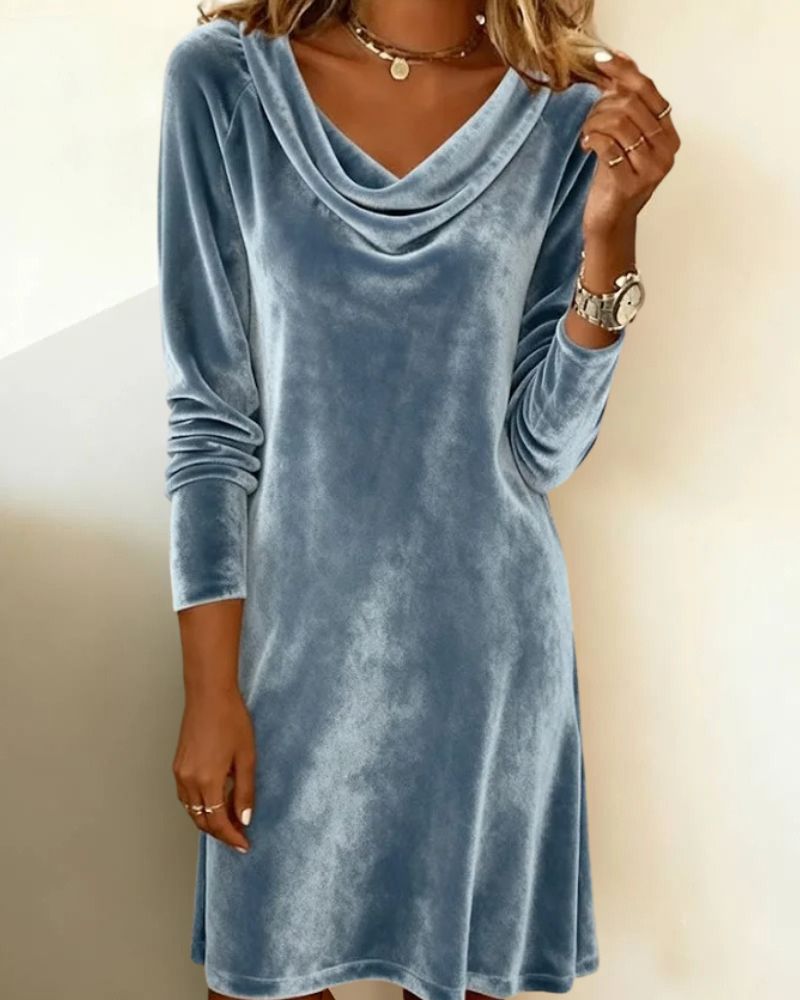 Mari™ – Luksuriøs Fløyelskjole