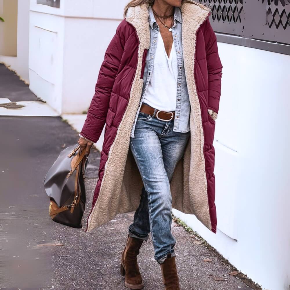 Linnea™ - Chic Vendbar Vinterjakke