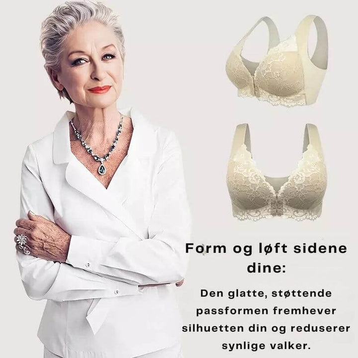 Martine™ – Front Closure Trådløs Støtte-BH Sett 3-pakning