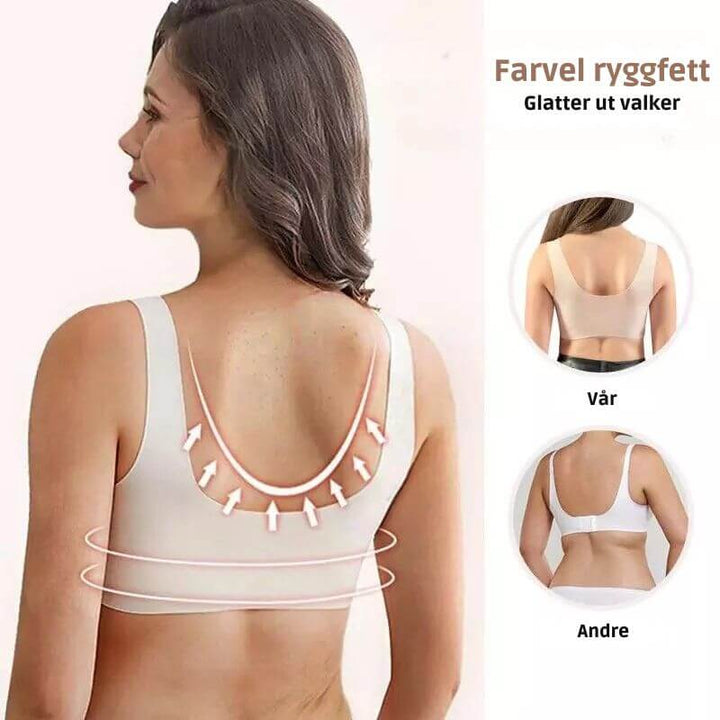 Martine™ – Front Closure Trådløs Støtte-BH Sett 3-pakning