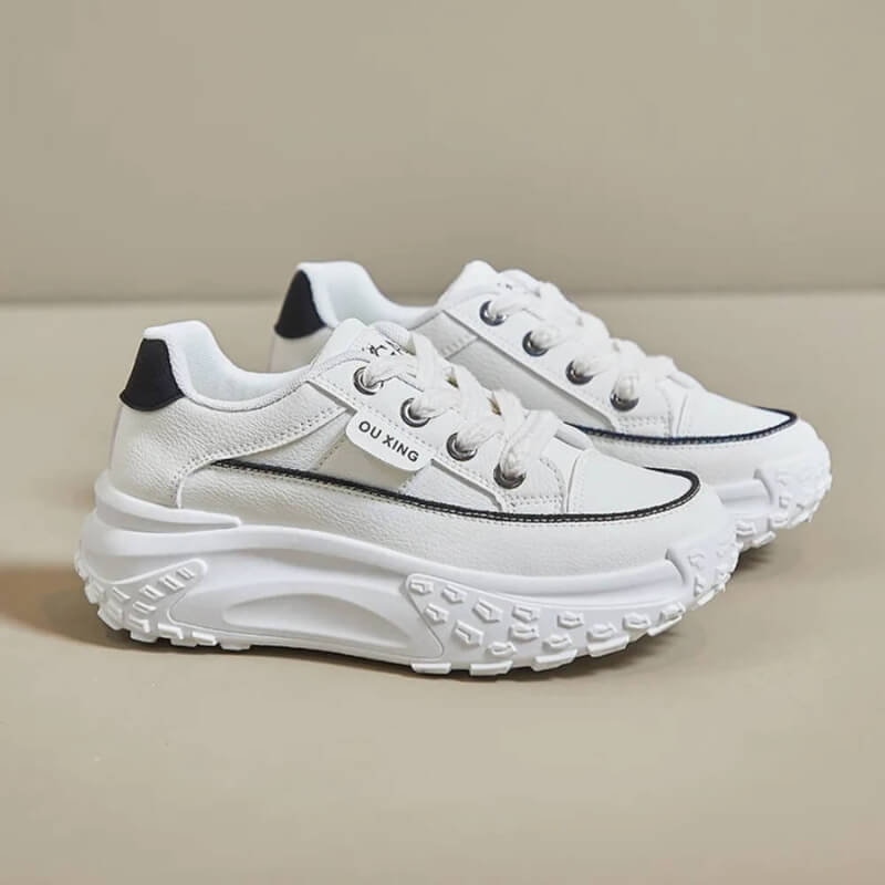 Mavira™ - Komfortable Sneakers med Høy Såle