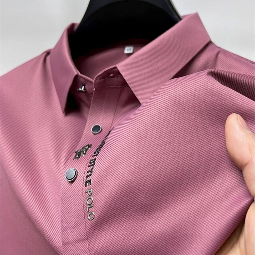 Milan™ – Premium Muskelfit Piquéskjorte