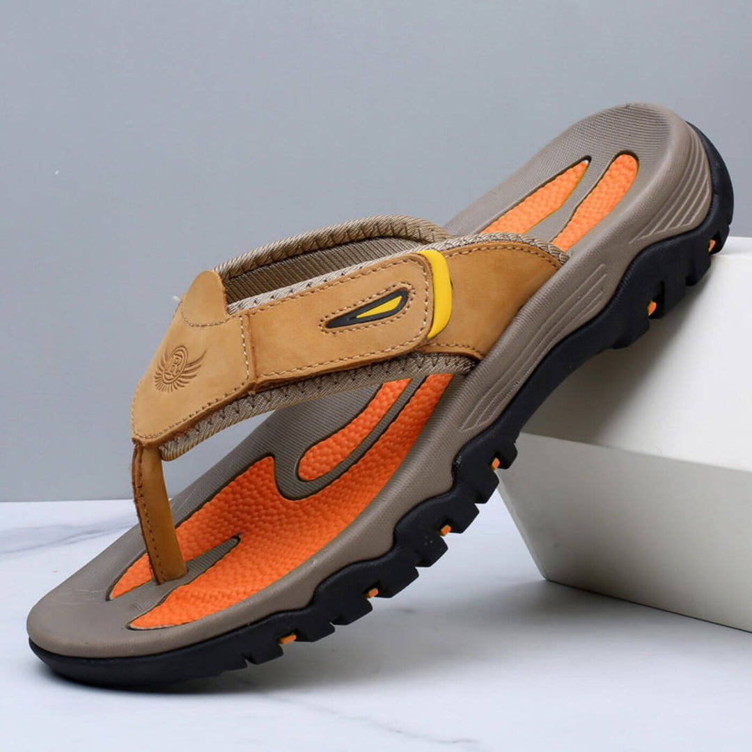 Morten™- Premium ergonomiske sandaler i skinn