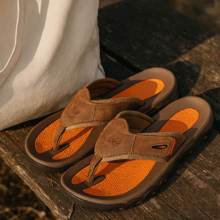 Morten™- Premium ergonomiske sandaler i skinn