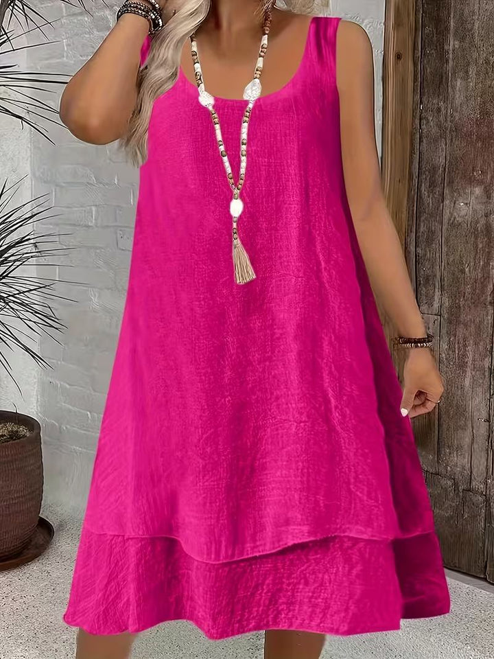 Nadia™- Lagdelt Avslappet Sommerkjole