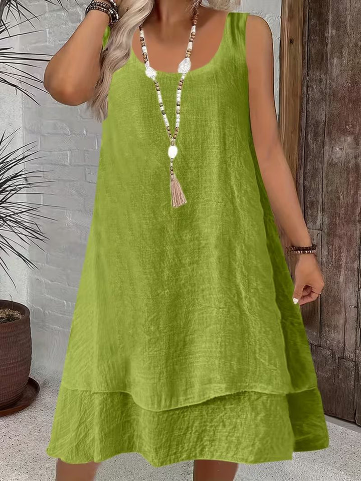Nadia™- Lagdelt Avslappet Sommerkjole
