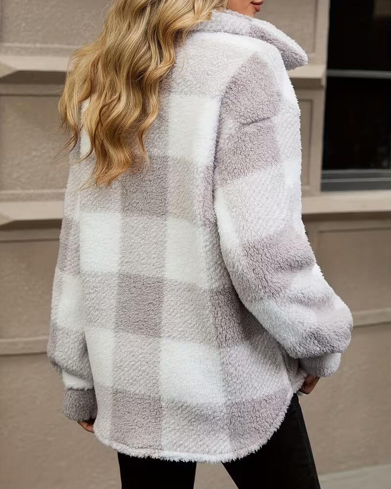 Nanna™ – Varm Fleece Vinterjakke