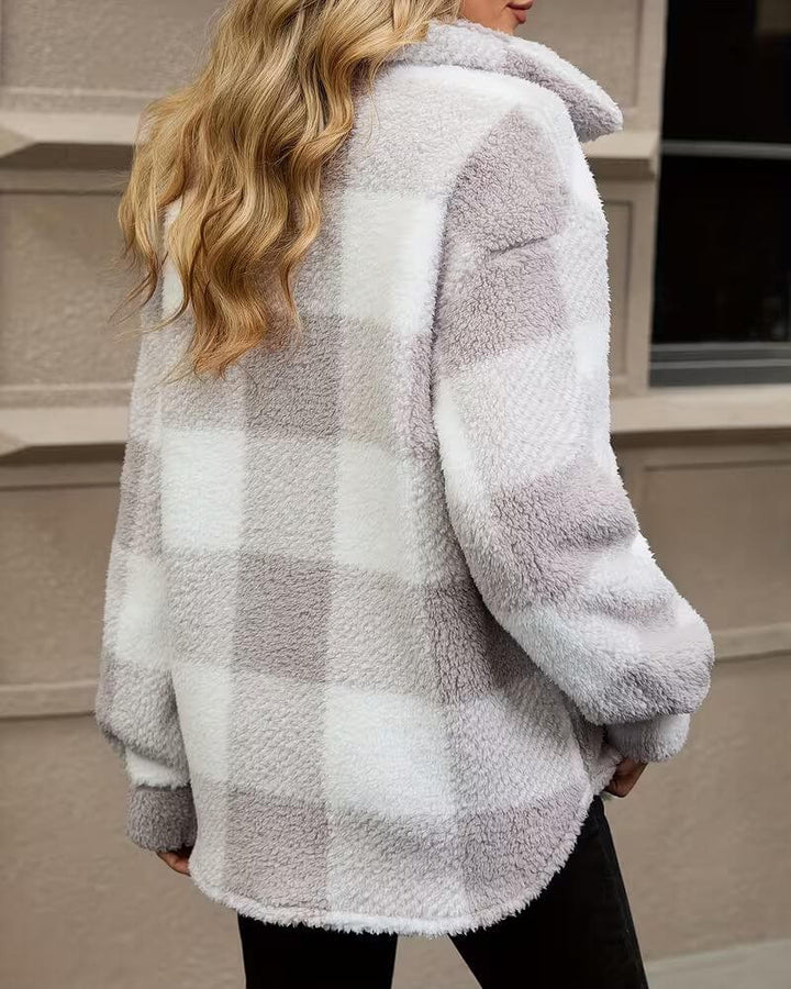 Nanna™ – Varm Fleece Vinterjakke