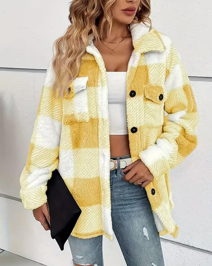 Nanna™ – Varm Fleece Vinterjakke