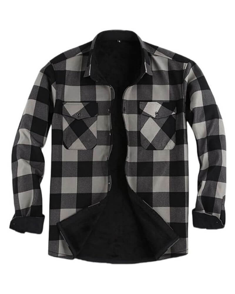 Nils™ - Termisk Rutete Skjorte