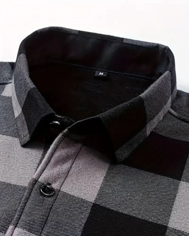 Nils™ - Termisk Rutete Skjorte