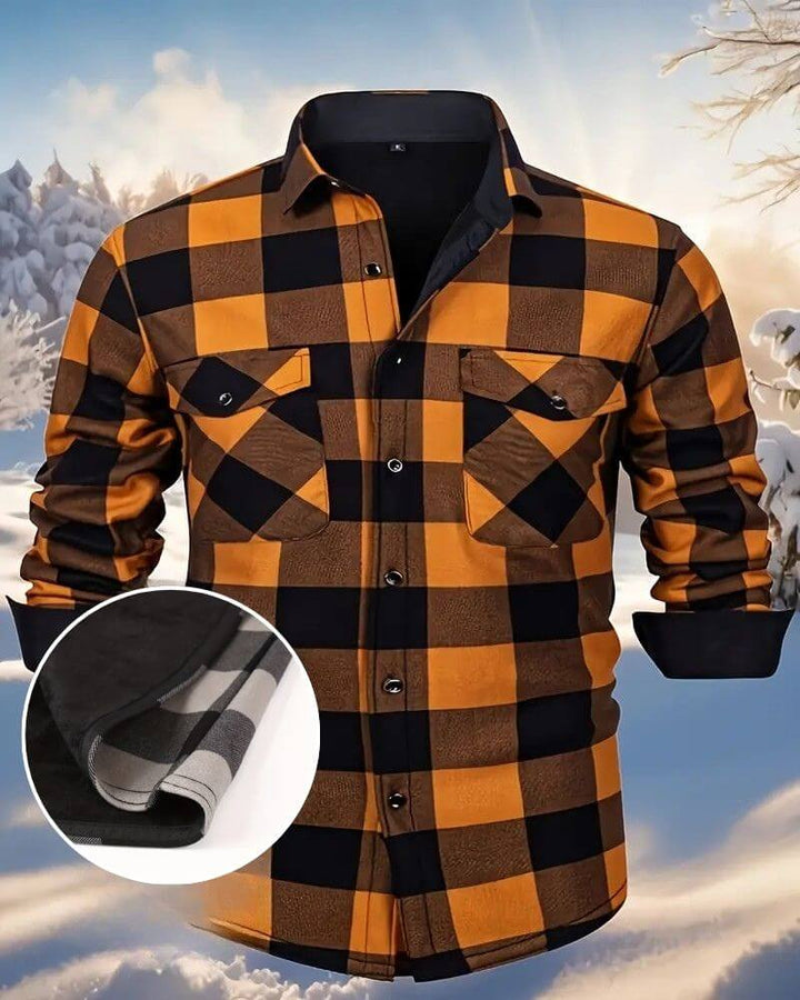 Nils™ - Termisk Rutete Skjorte