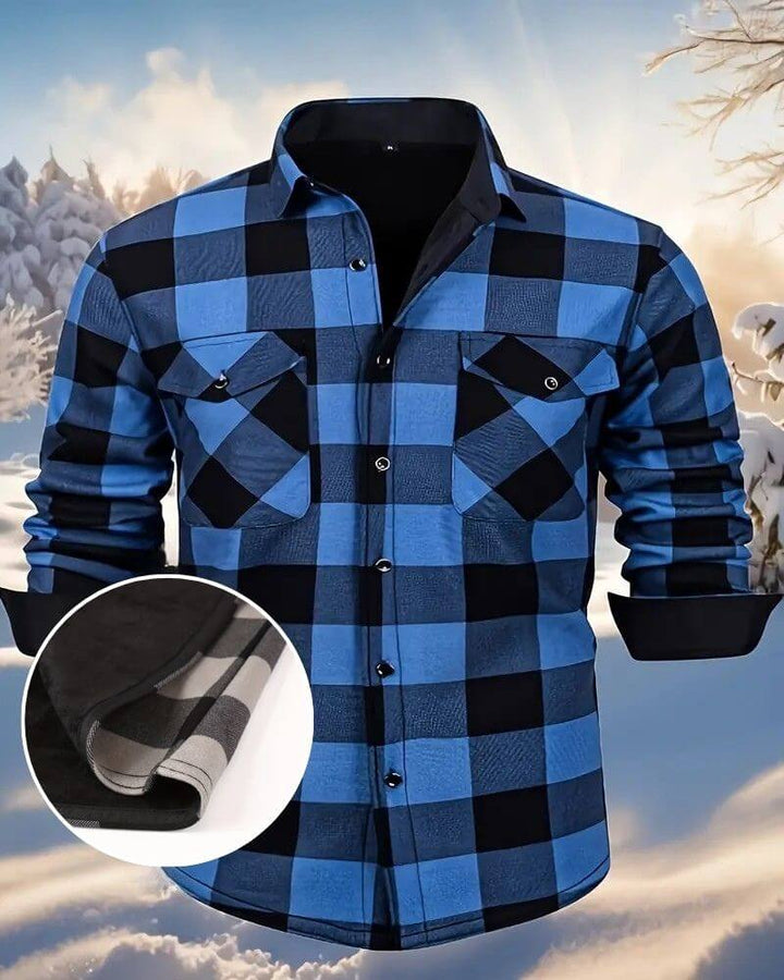 Nils™ - Termisk Rutete Skjorte