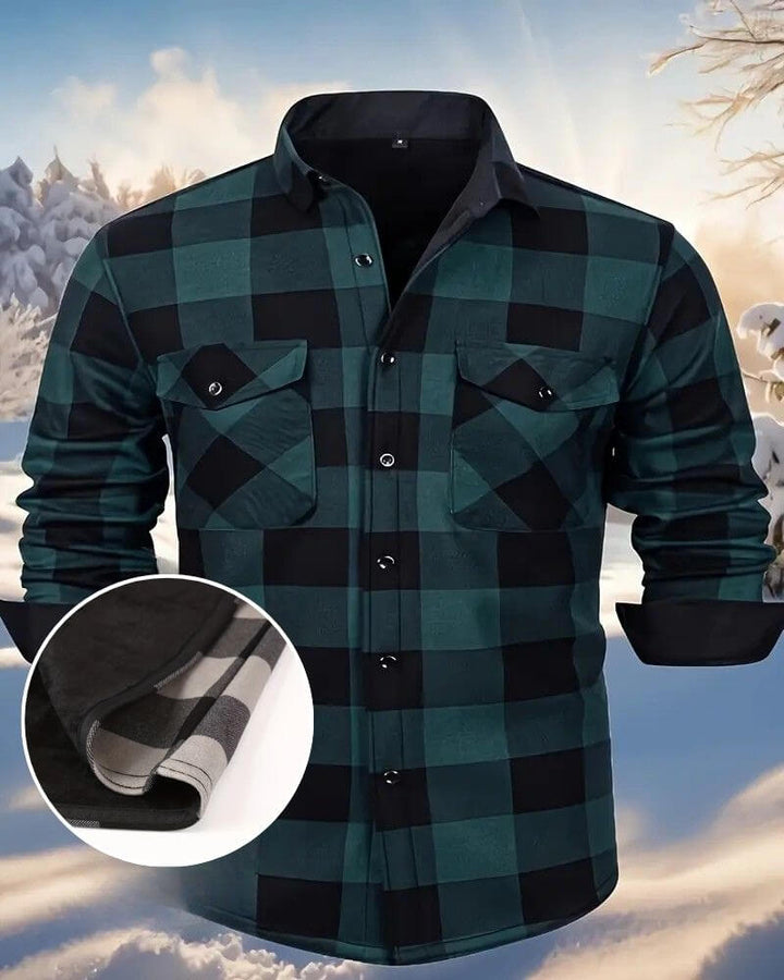 Nils™ - Termisk Rutete Skjorte