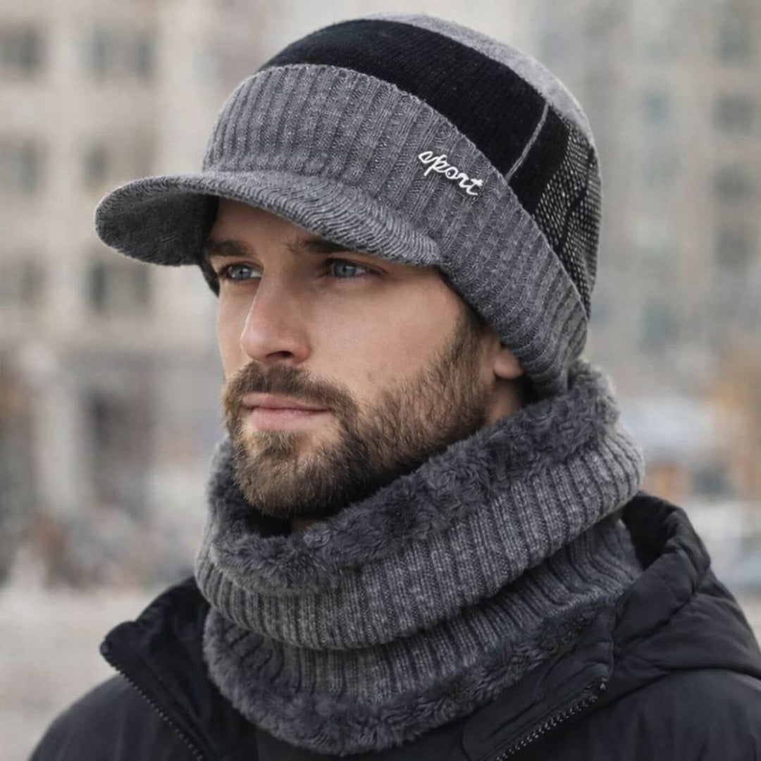 Norve™ - Vinterlue + GRATIS skjerf