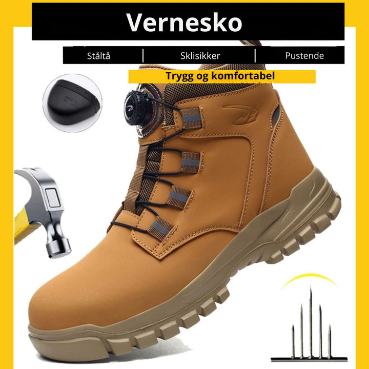 Ronny™- Sklisikre Vernesko med Ståltå (1+1 GRATIS)