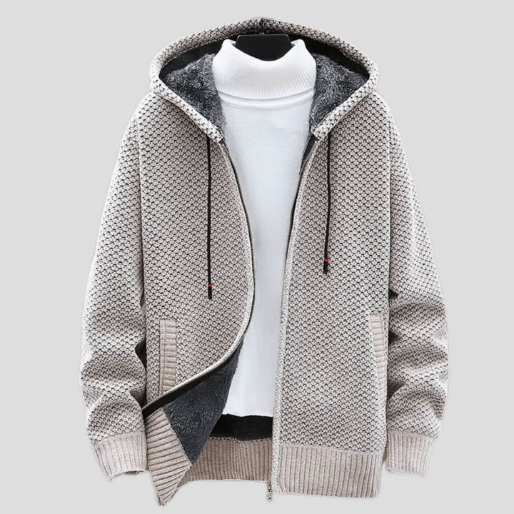 Rowan™ - Vinterhettejakke med Fleecefôr og Strikk