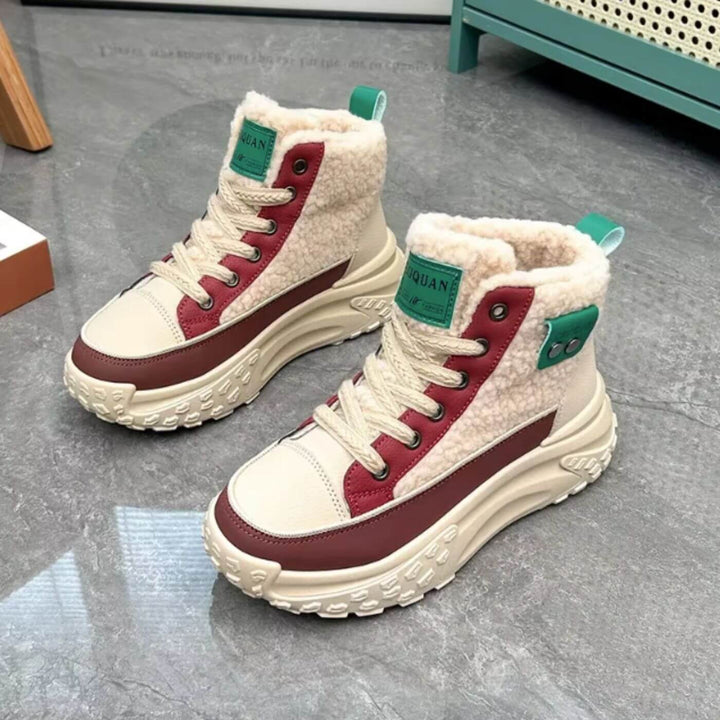 Sanna™ – Koselige og Varme Chunky Støvler