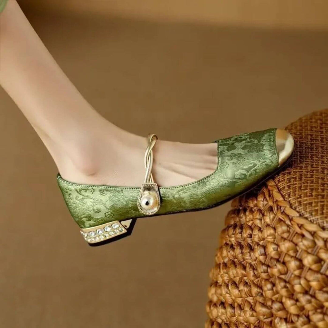 Sara™ – Elegante Mary Jane-sko med firkantet tå