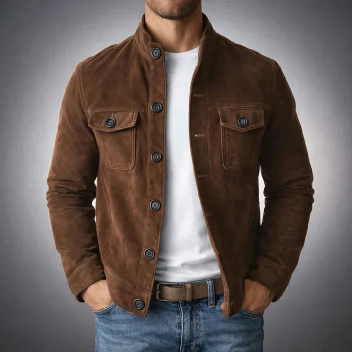 Sebastian™- Klassisk Casual Jakke med Knapper