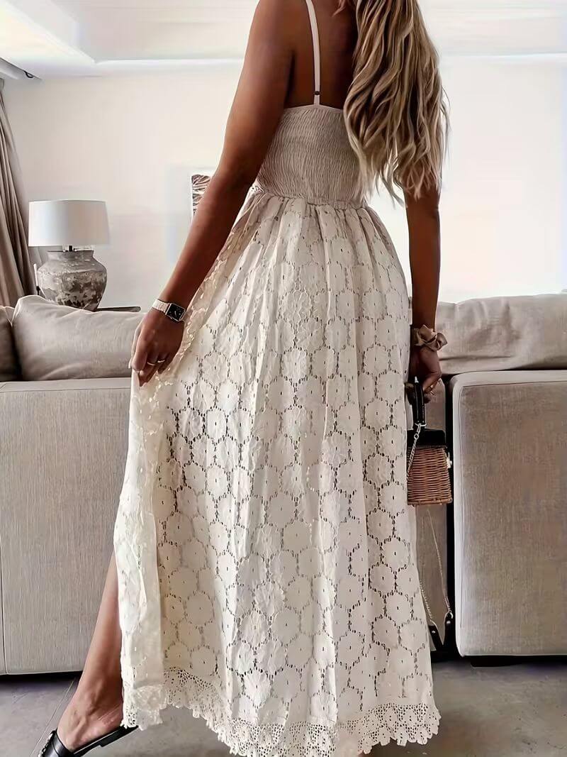 Serena™- Blonde Sommermaxikjole