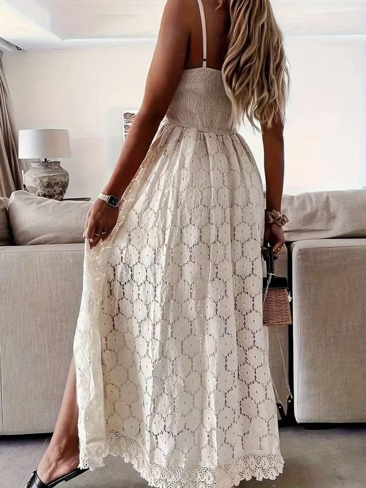 Serena™- Blonde Sommermaxikjole
