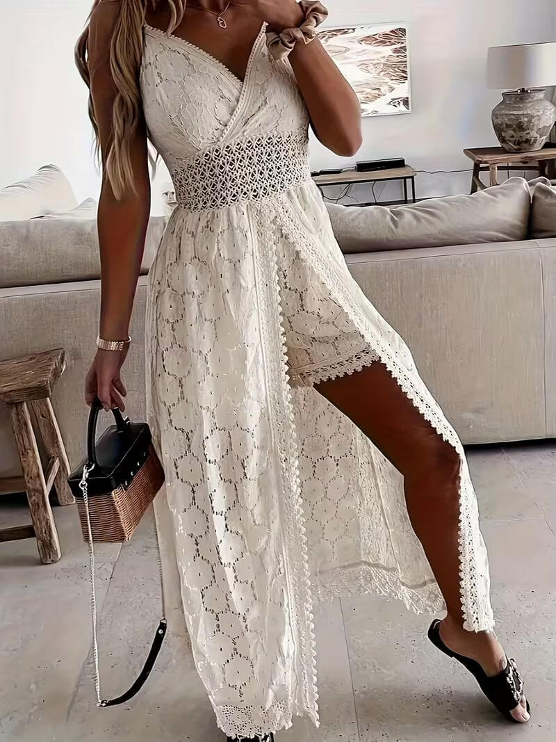 Serena™- Blonde Sommermaxikjole