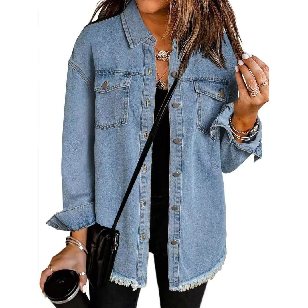 Sissel™ - Langermet Denimjakke
