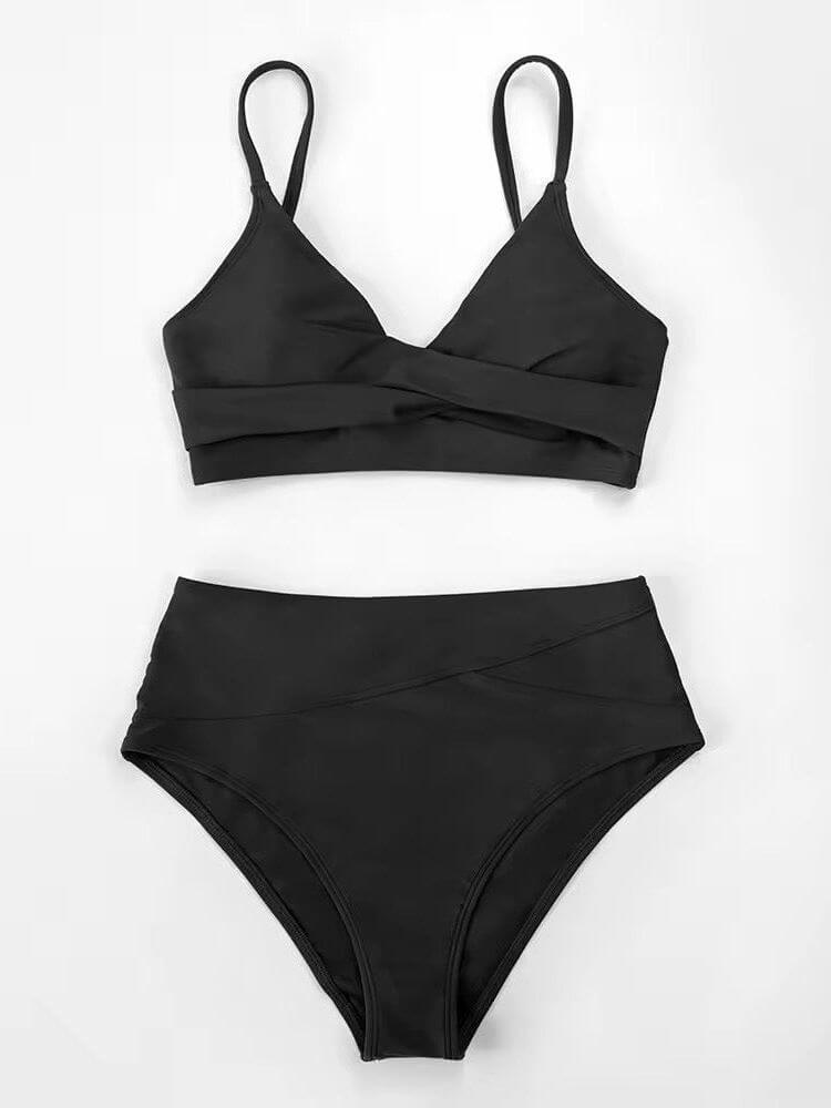Sofie™ - Bikini Sett med Høyt Liv