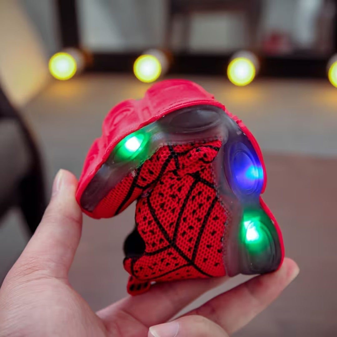 SpiderStep™- LED Joggesko med Edderkoppnettdesign
