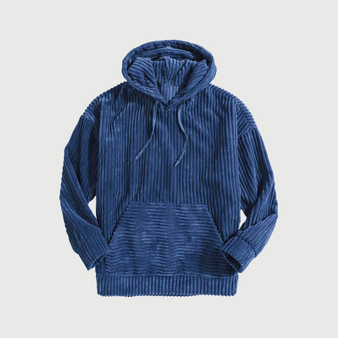 Steffen™ - Komfortabel Corduroy Hettegenser