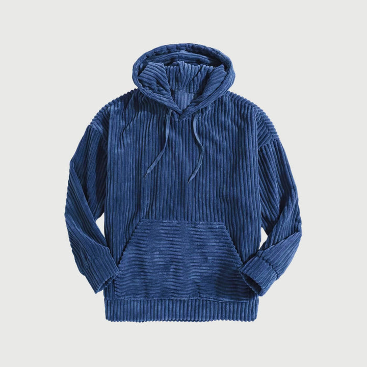 Steffen™ - Komfortabel Corduroy Hettegenser