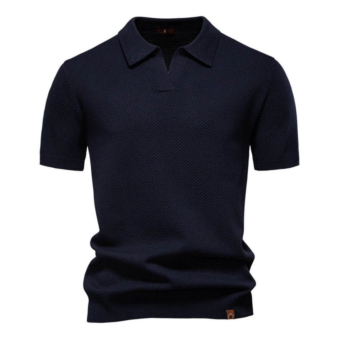 Stian™ – Premium V-hals Piqueskjorte