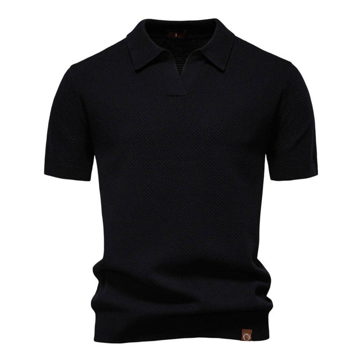 Stian™ – Premium V-hals Piqueskjorte