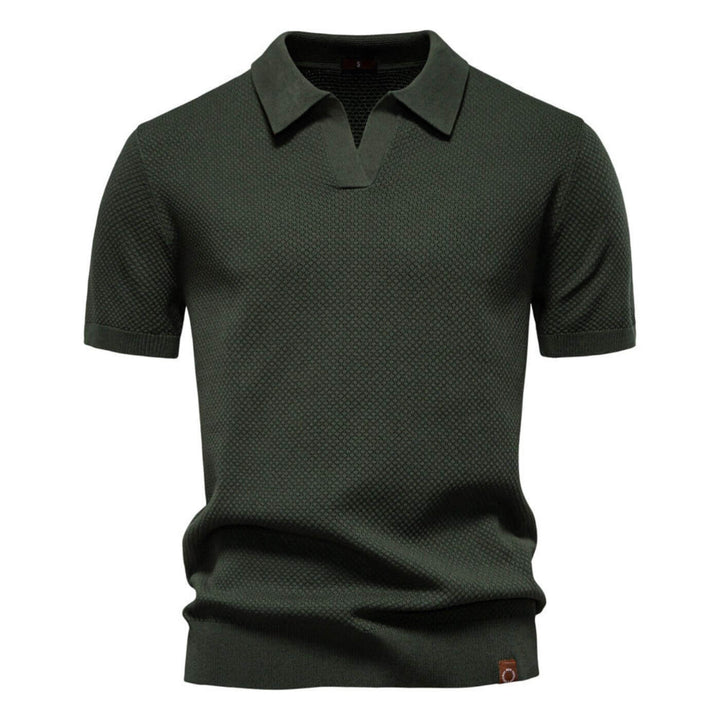 Stian™ – Premium V-hals Piqueskjorte