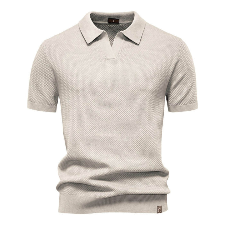 Stian™ – Premium V-hals Piqueskjorte