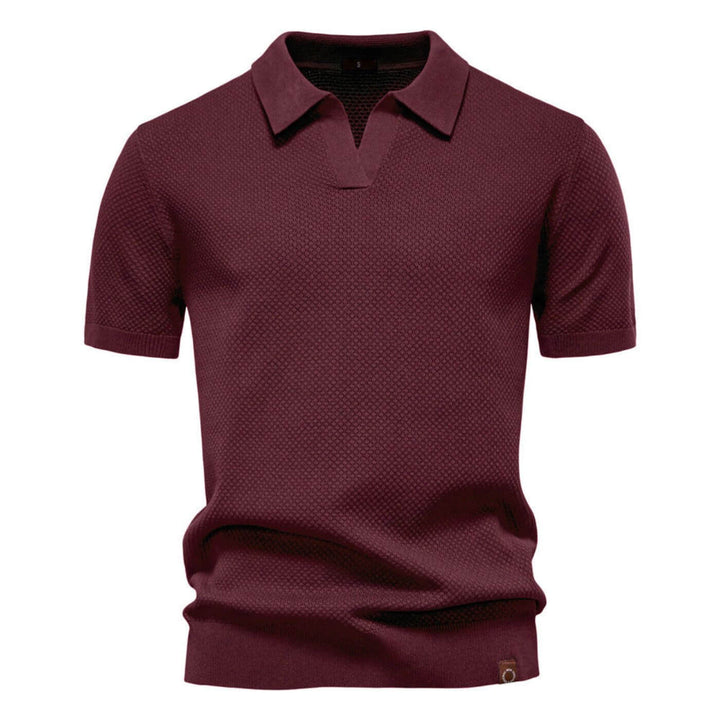 Stian™ – Premium V-hals Piqueskjorte