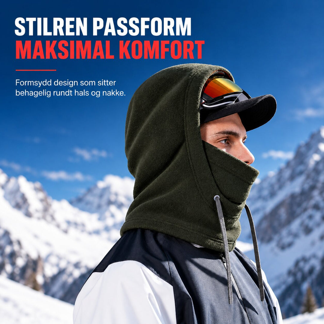 NordicShield™ – Termisk Fleece Vindytende Hettebalaklava