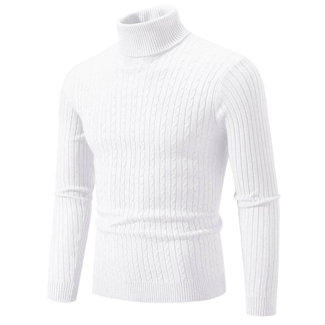 Thomas™ - Behagelig Slim Fit Høyhalset Genser (1+1 GRATIS)