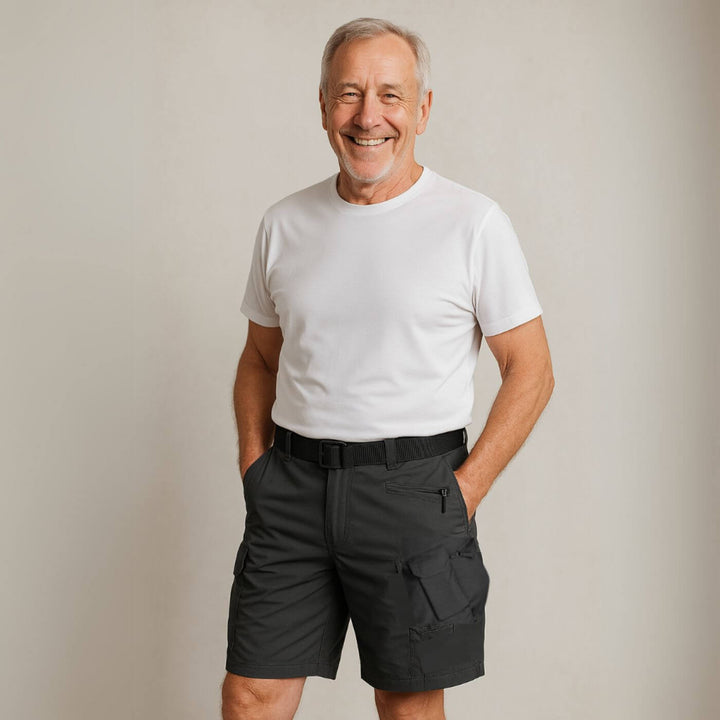 Thor™ – 7-lommers cargoshorts med GRATIS belte