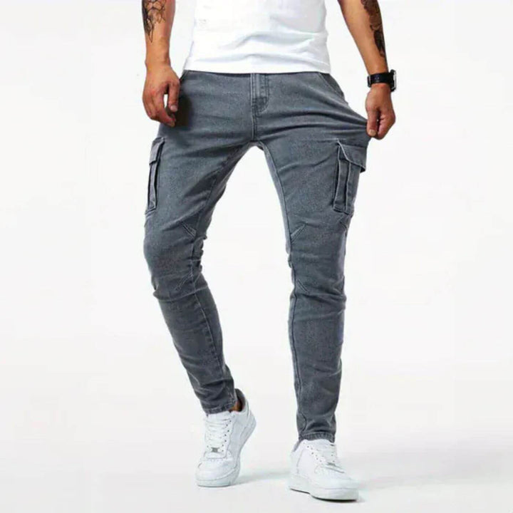 Tom™- Cargo Jeans med Lommer