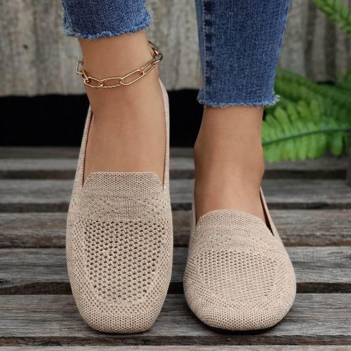 Tove™- Pustende Strikkede Slip-On Sko
