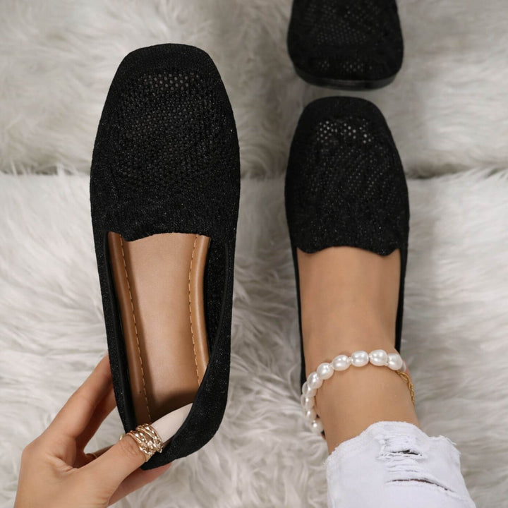 Tove™- Pustende Strikkede Slip-On Sko