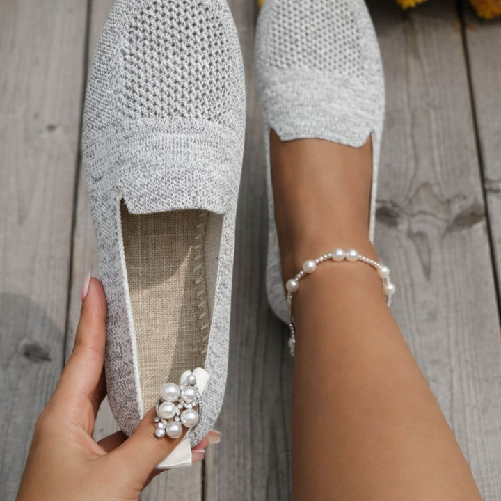 Tove™- Pustende Strikkede Slip-On Sko