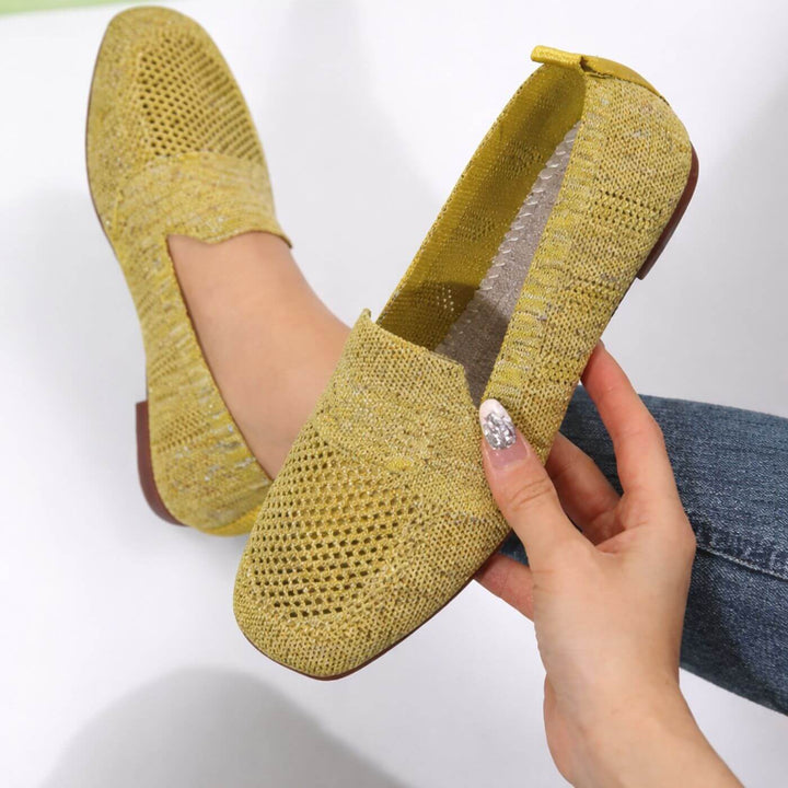 Tove™- Pustende Strikkede Slip-On Sko